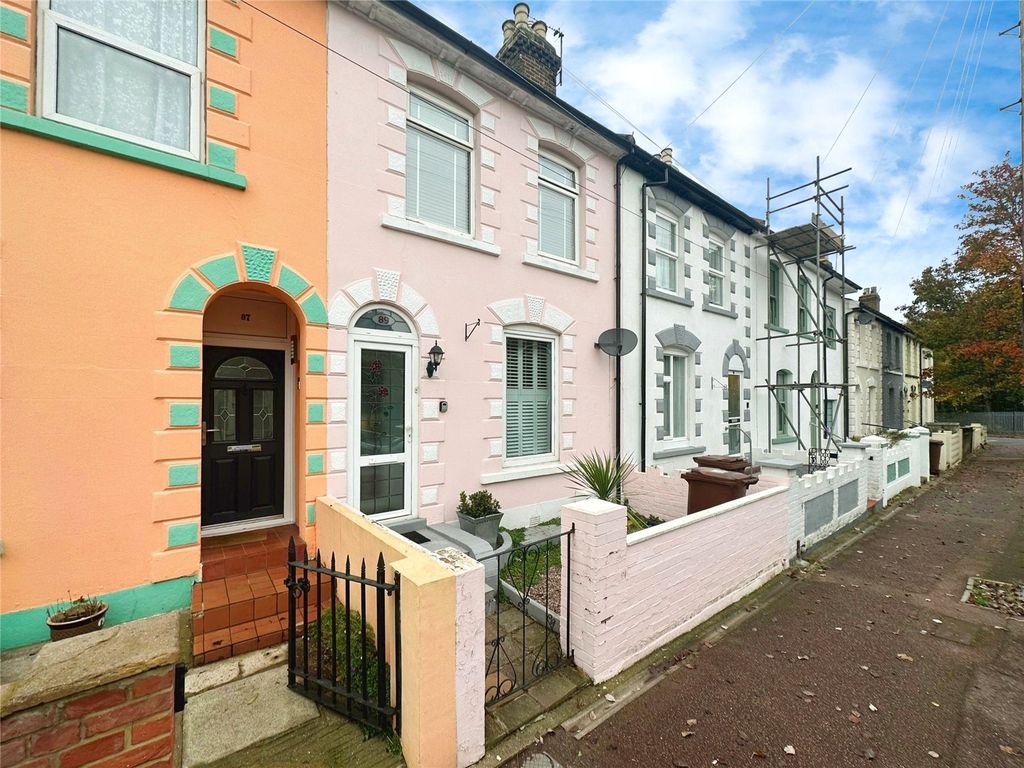 2 bed terraced house for sale in Kingswood Road, Gillingham, Kent ME7
