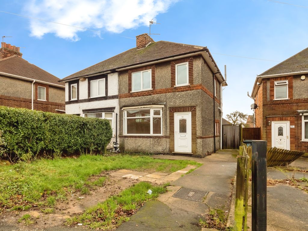 3 bed semidetached house for sale in Coppice Road, Arnold, Nottingham
