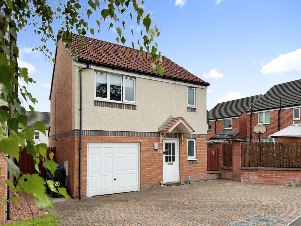3 bed detached house for sale in Rankin Drive, Kinnaird, Larbert FK2, £