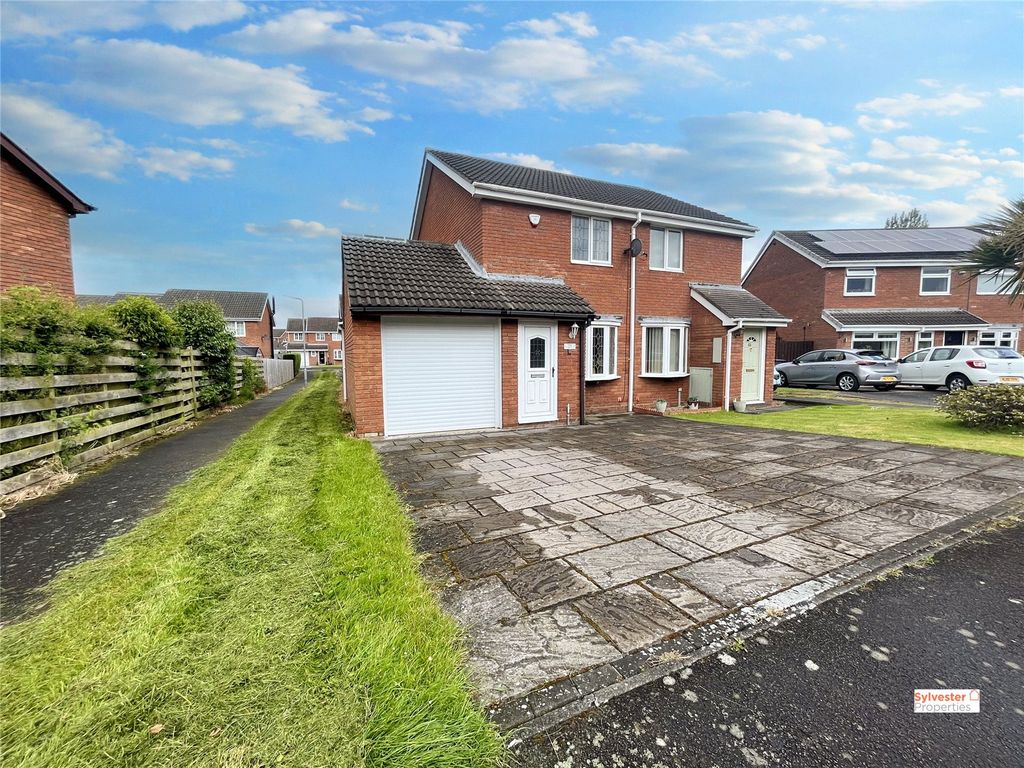 2 bed semidetached house for sale in Carlton Close, Ouston, Chester Le