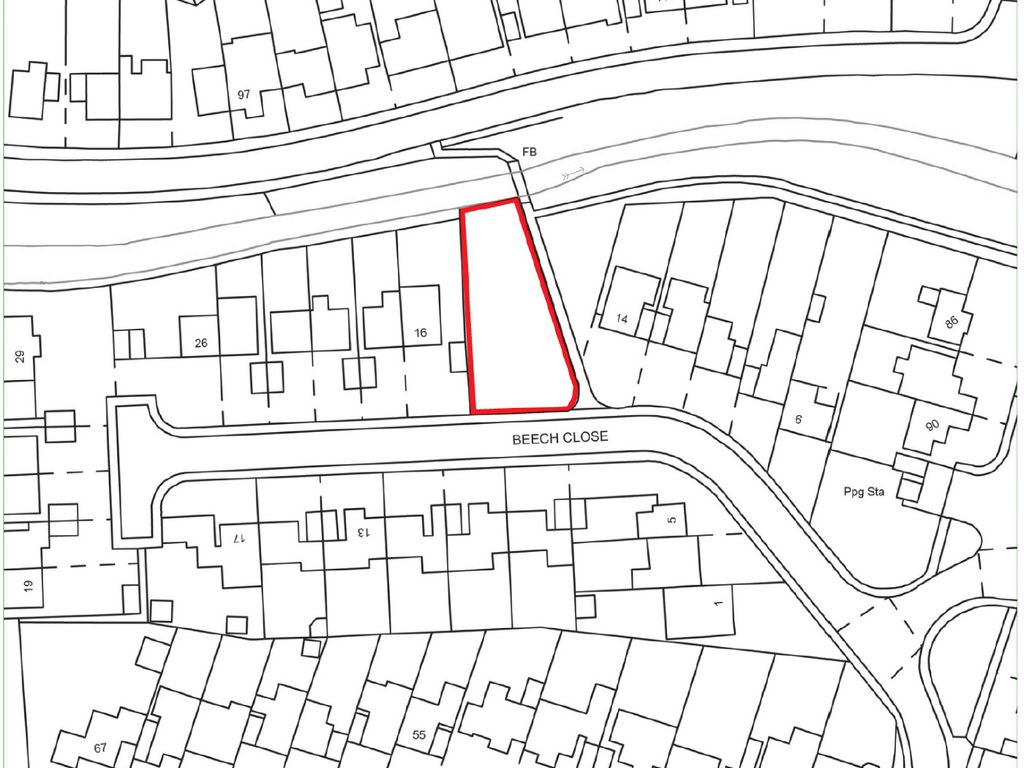 Land for sale in Beech Close, Faversham ME13, £10,000 Zoopla