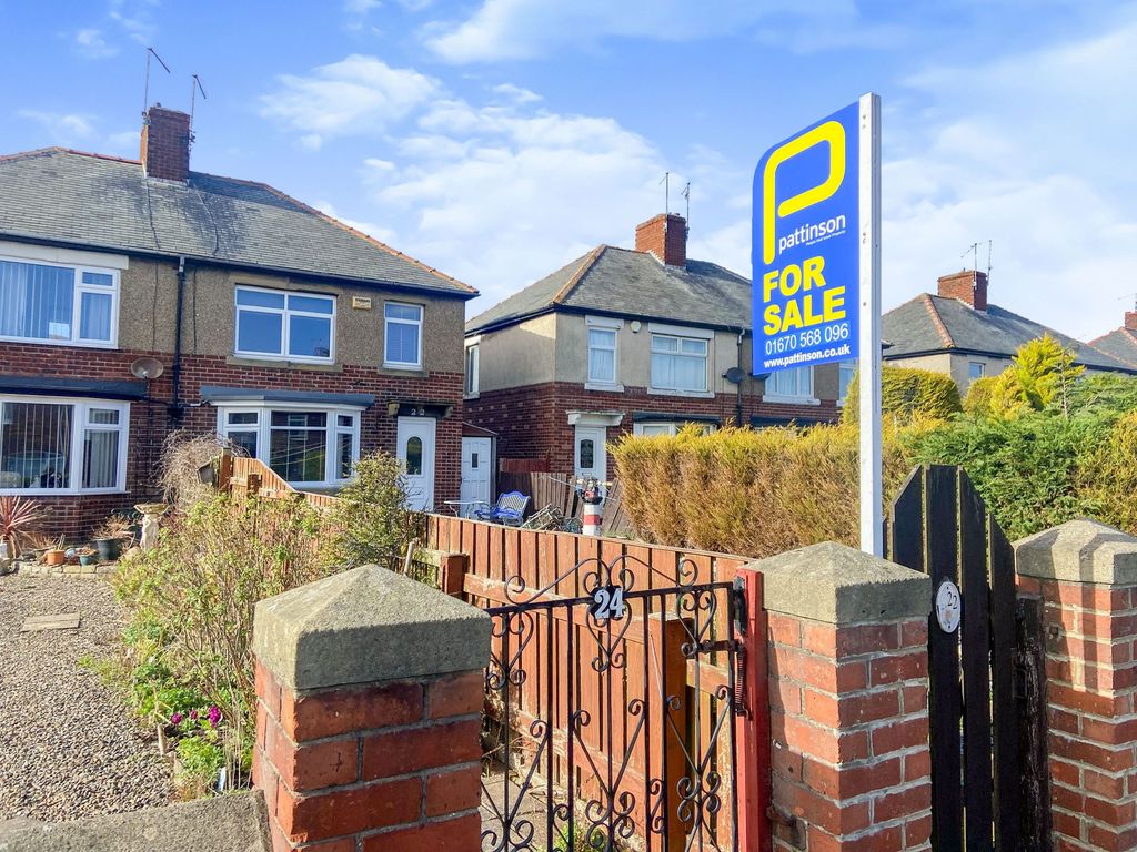 3 bed semidetached house for sale in Bridge Road, Lynemouth, Morpeth