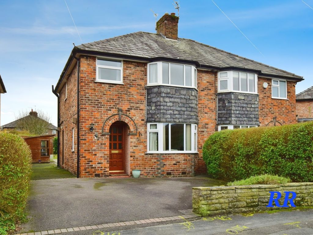 3 bed semidetached house for sale in Buckingham Road, Wilmslow