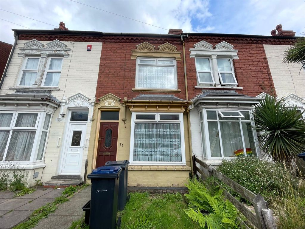 2 bed terraced house for sale in Selsey Road, Birmingham, West Midlands