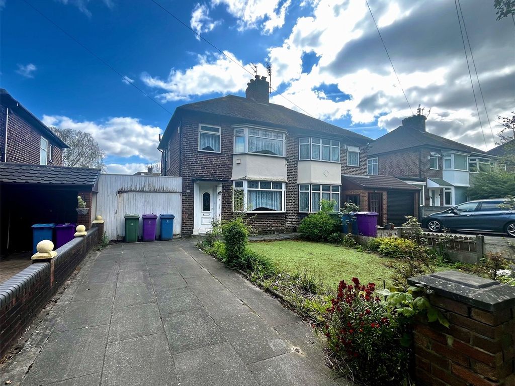3 bed semidetached house for sale in Bowring Park Road, Liverpool
