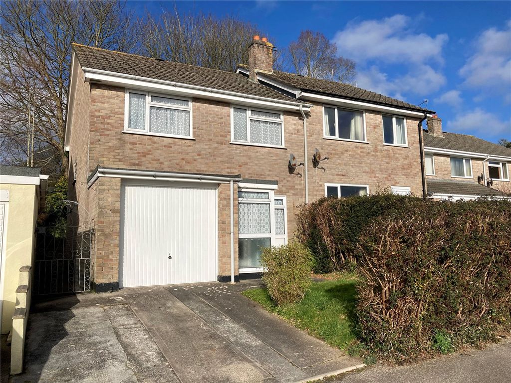 3 bed semidetached house for sale in Polgover Way, St. Blazey, Par