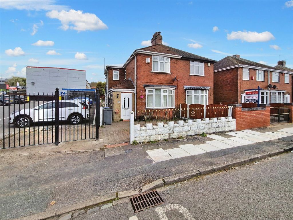 3 bed semidetached house for sale in Mulgrave Street, Cobridge, Stoke