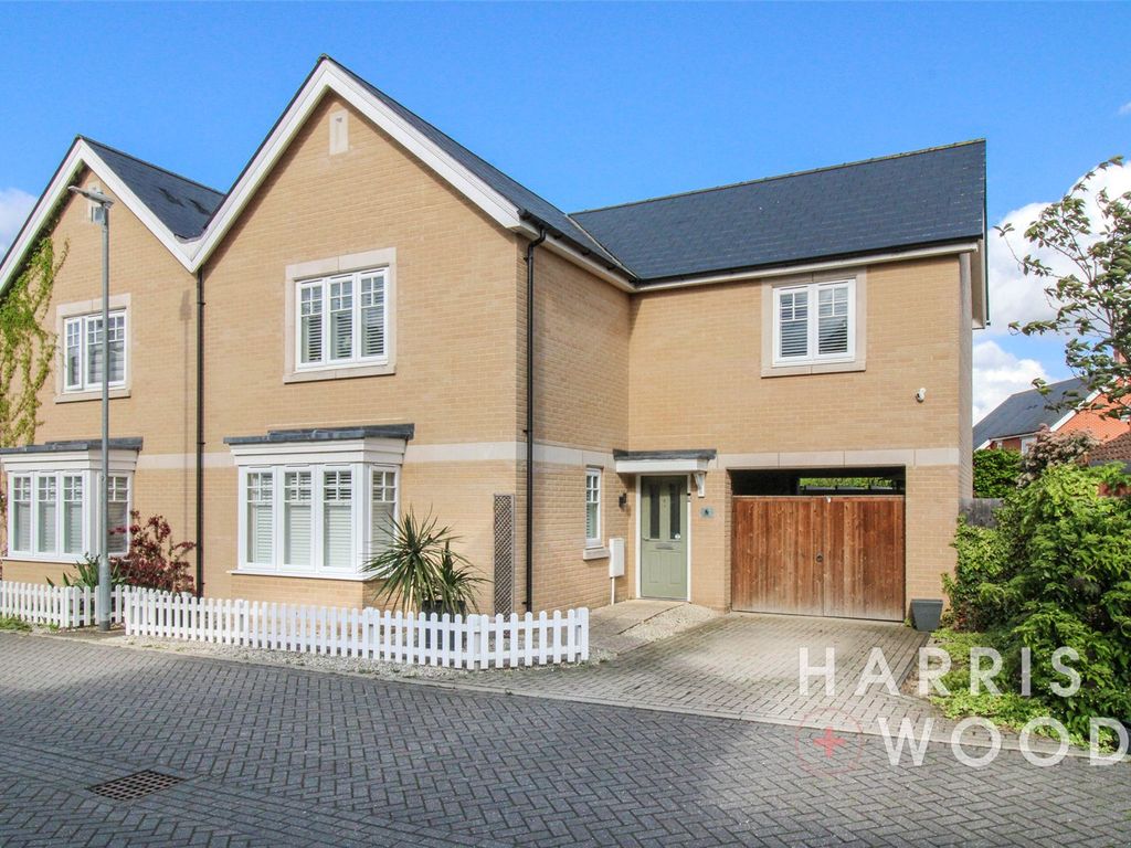 4 bed semidetached house for sale in Alba Mews, Colchester, Essex CO4
