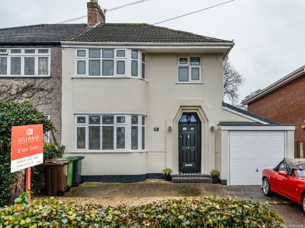 3 bed semidetached house for sale in Liverpool Road North, Liverpool