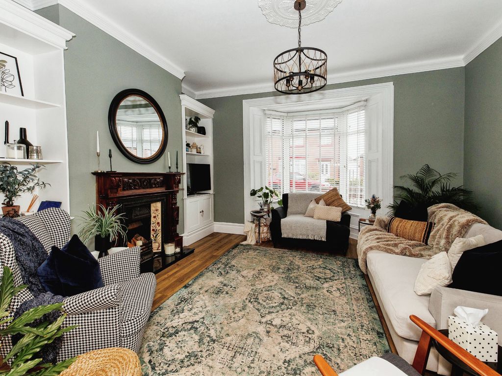 3 bed terraced house for sale in Featherstone Street, Sunderland SR6, £