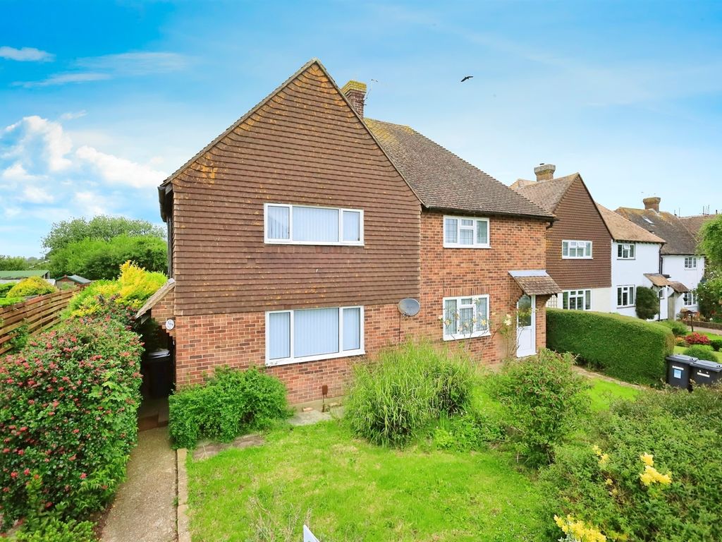 2 bed semidetached house for sale in Lansdowne Drive, Hailsham BN27, £