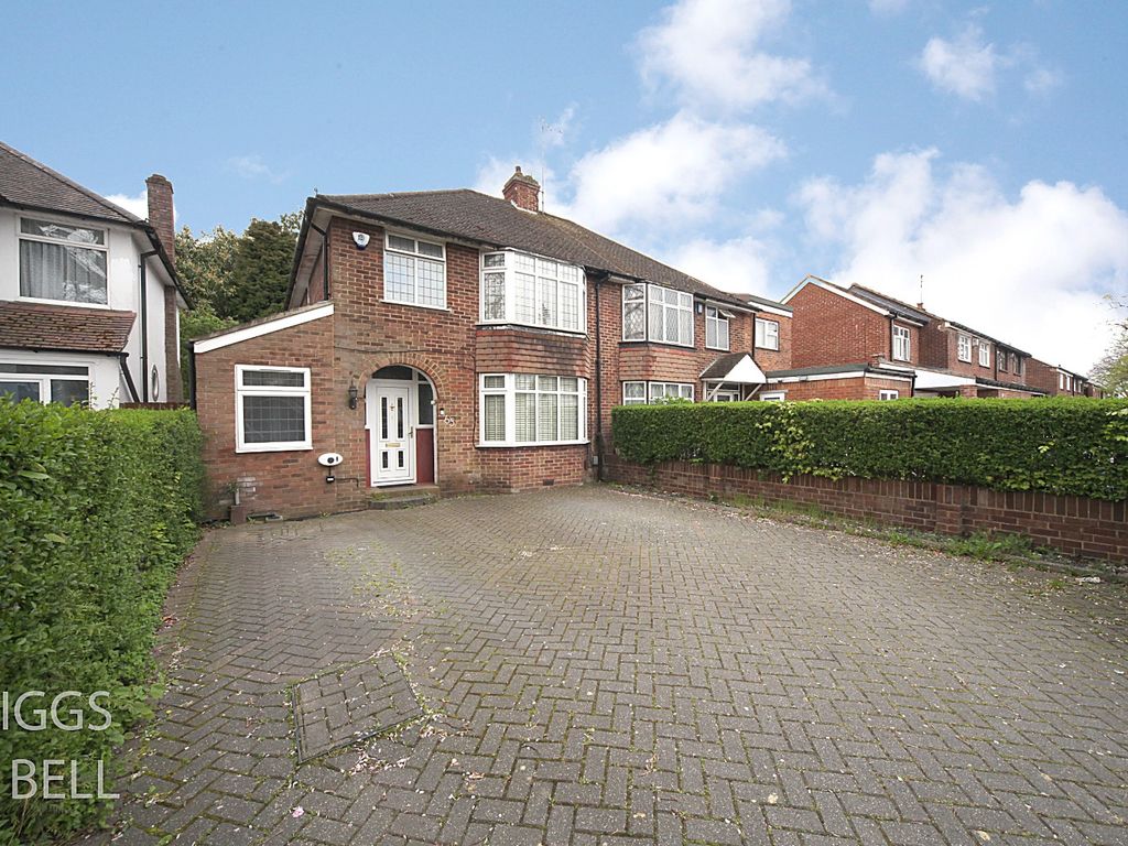 3 bed semi-detached house for sale in Oakley Road, Luton, Bedfordshire ...