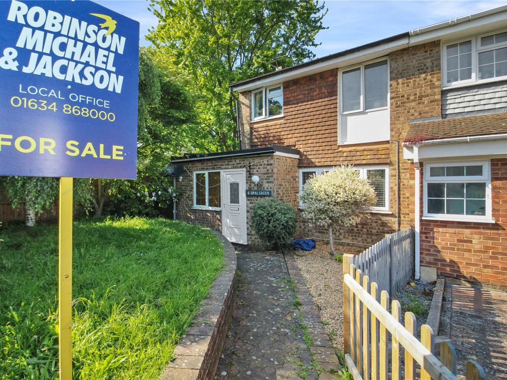 3 bed end terrace house for sale in Opal Green, Lordswood, Kent ME5