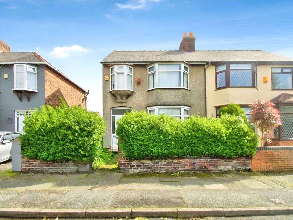 3 bed semidetached house for sale in Crescent Road, Walton, Liverpool
