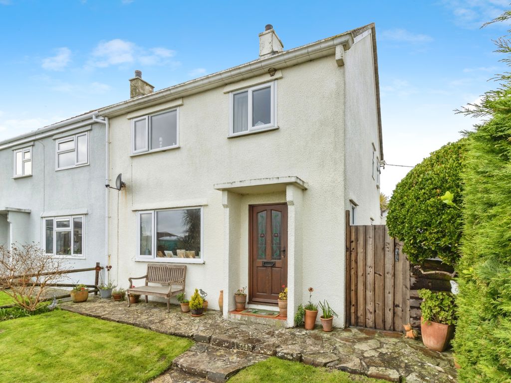 3 bed semidetached house for sale in Fuller Road, Perranporth, Cornwall TR6, £325,000 Zoopla