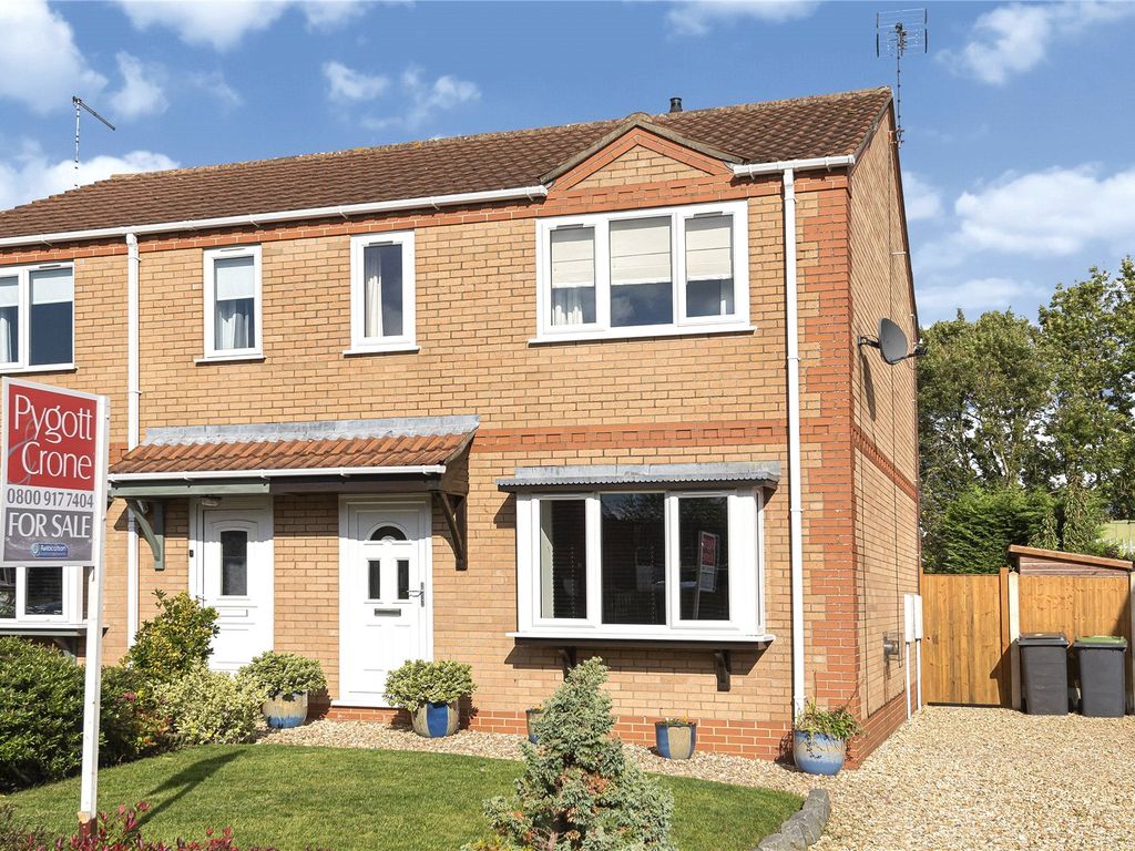 3 bed semidetached house for sale in Caroline Road, Metheringham LN4
