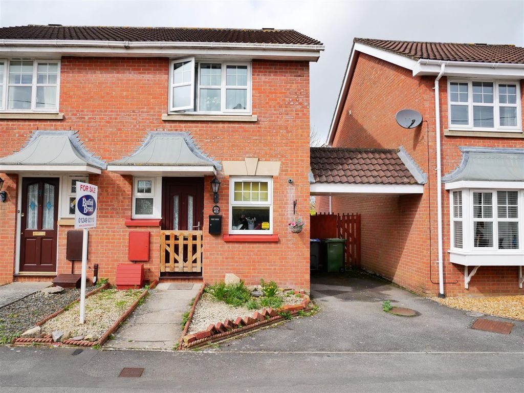 2 bed semidetached house for sale in Shelburne Road, Calne SN11, £