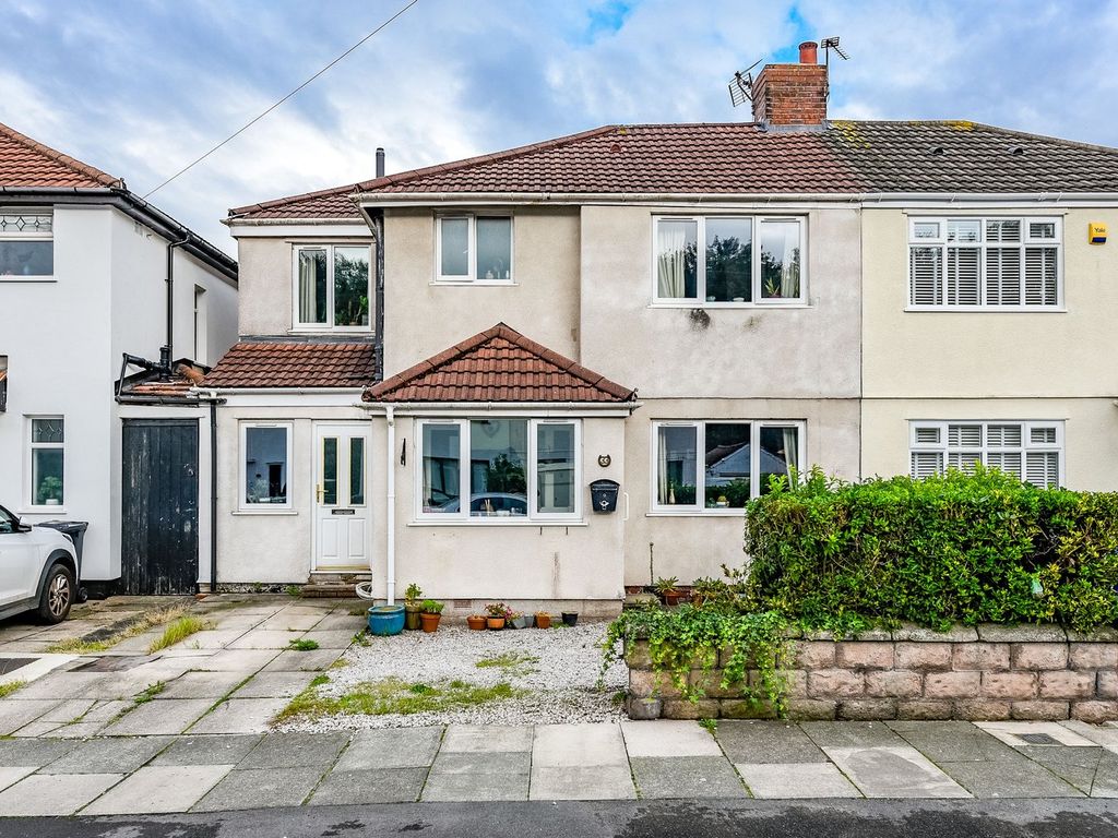 4 bed semidetached house for sale in Moorhey Road, Liverpool L31, £