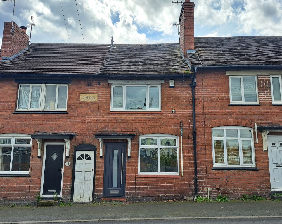 2 bed terraced house for sale in 15 Vicarage Road, Wollaston