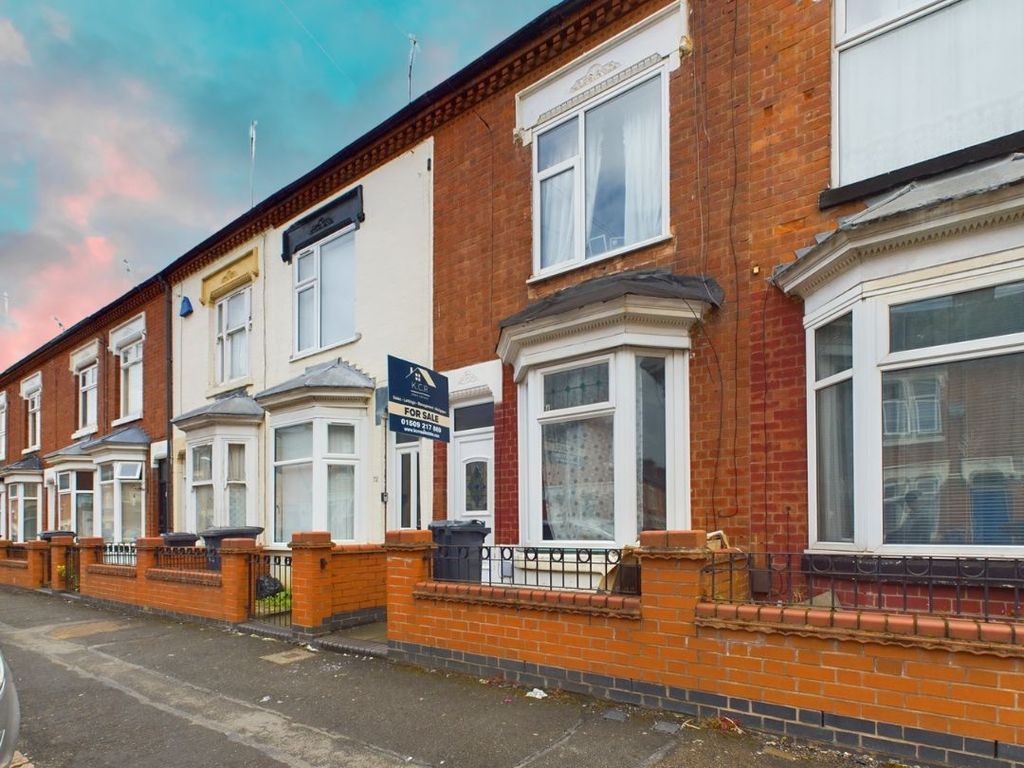 2 bed terraced house for sale in Cranmer Street, Leicester LE3, £