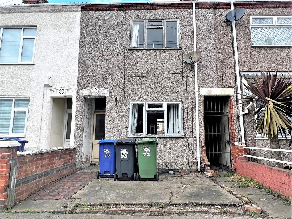 2 bed terraced house for sale in Tiverton Street, Cleethorpes, N.E