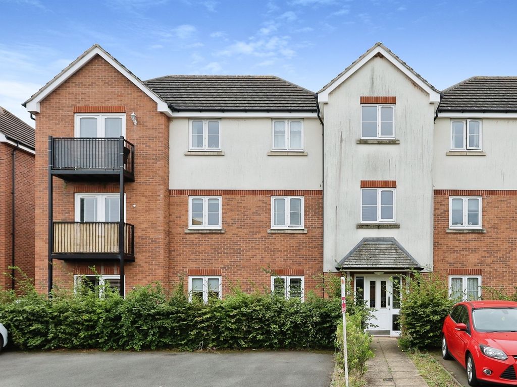 2 bed flat for sale in Seashell Close, Allesley, Coventry CV5, £160,000