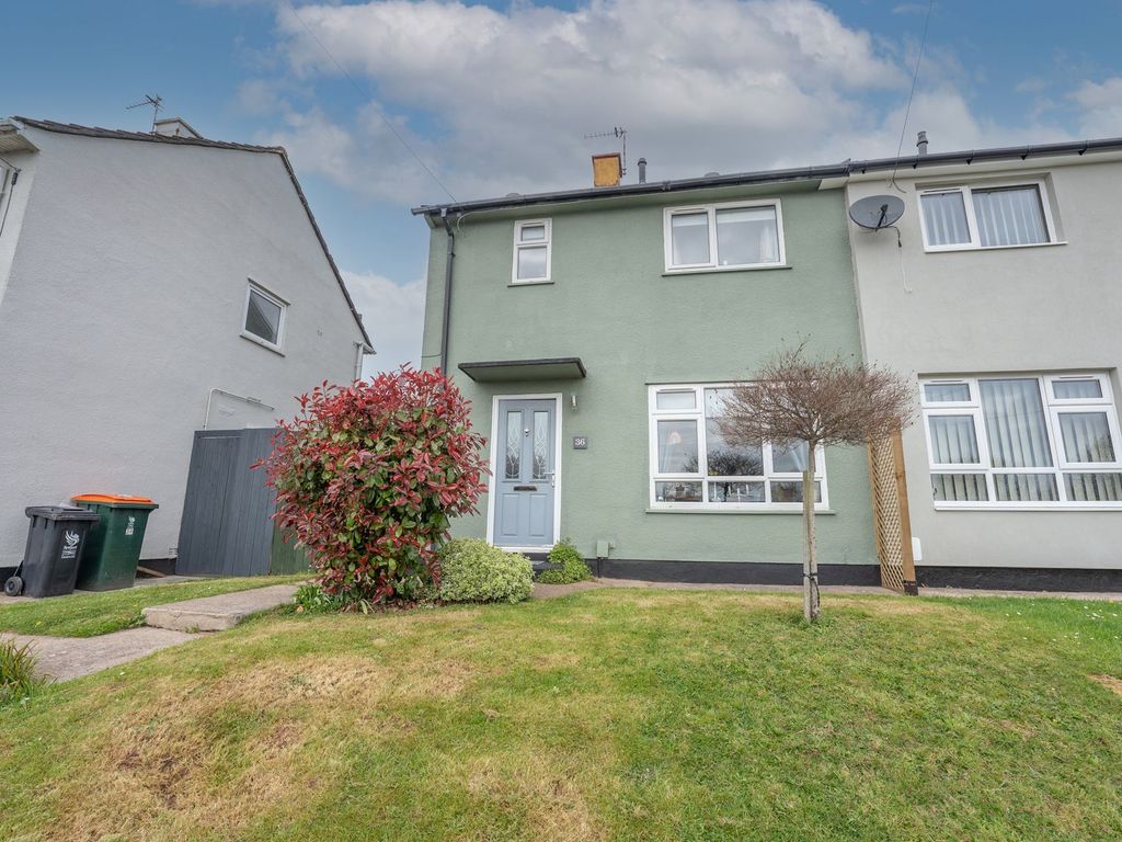 2 bed semi-detached house for sale in brynglas drive, newport np20