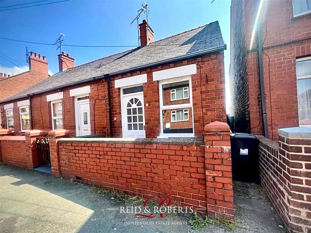 1 bed semidetached bungalow for sale in New Street, Rhosllanerchrugog