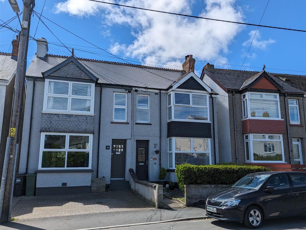 3 bed semidetached house for sale in Porth Bean Road, Porth, Newquay