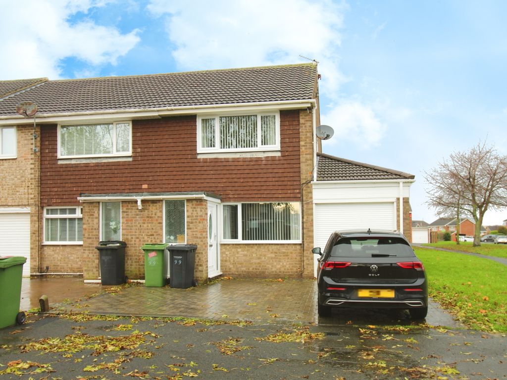 2 bed semidetached house to rent in Burnside, Ashington NE63, £600 pcm Zoopla