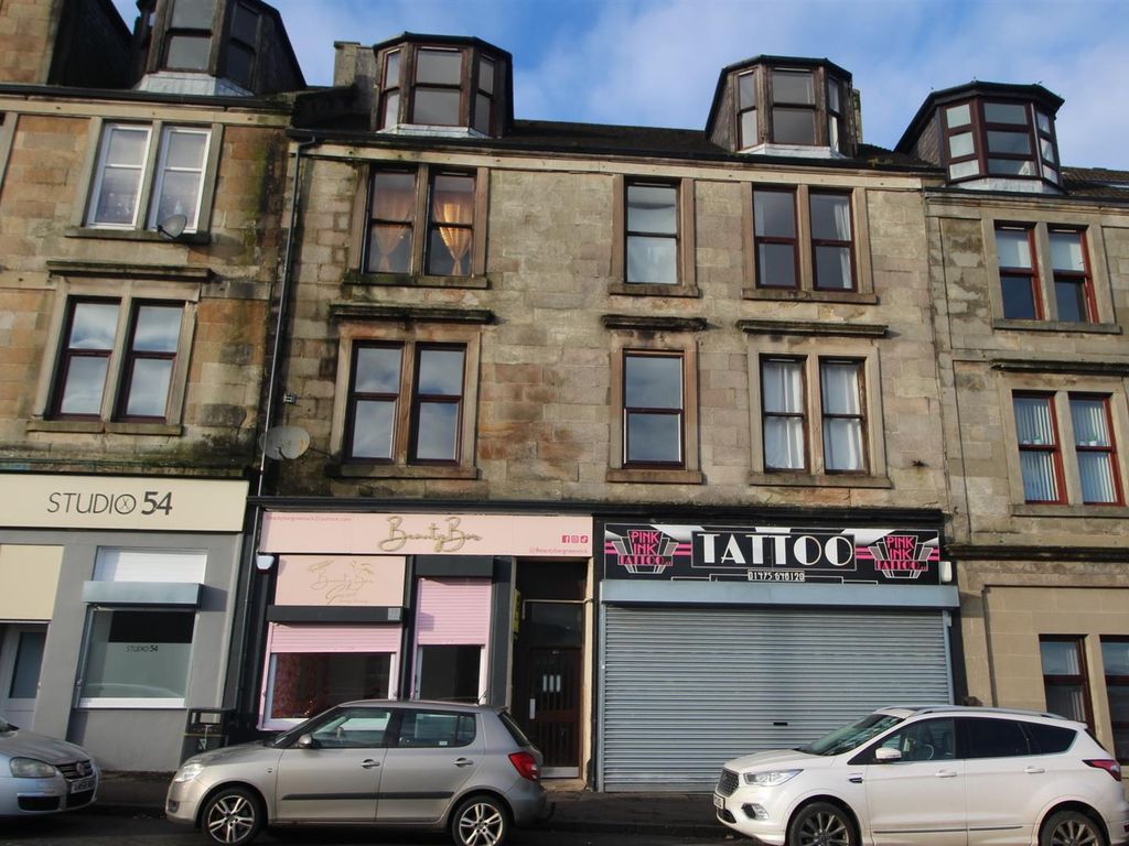 2 bed flat for sale in Lynedoch Street, Greenock PA15, £34,000 Zoopla