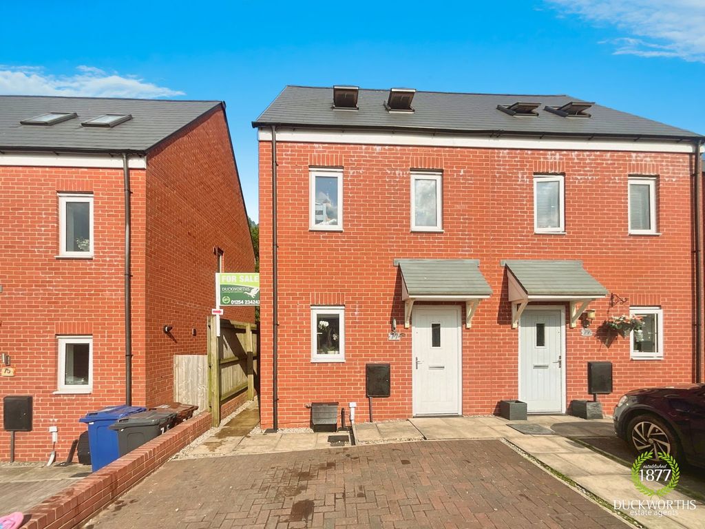 3 bed semidetached house for sale in Hambledon Mill Park, Accrington