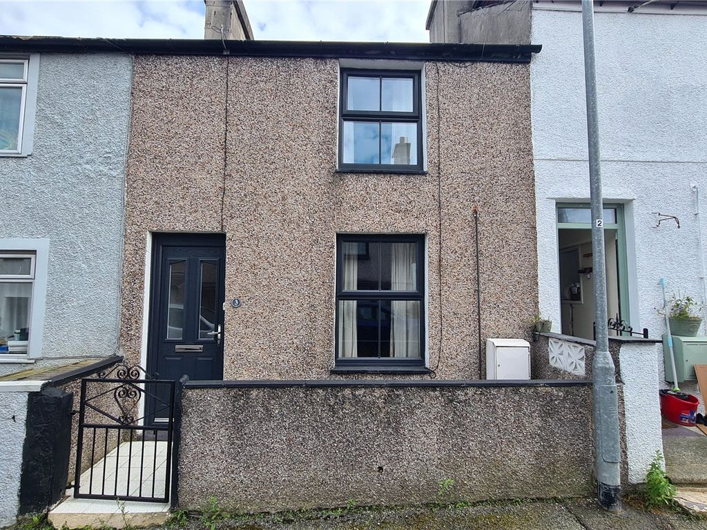 2 bed terraced house for sale in Augusta Place, Y Felinheli, Gwynedd