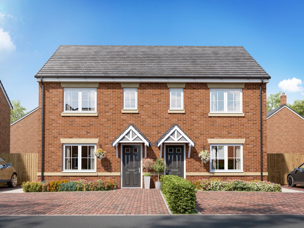 New home, 2 bed semidetached house for sale in Offenham Road, Evesham