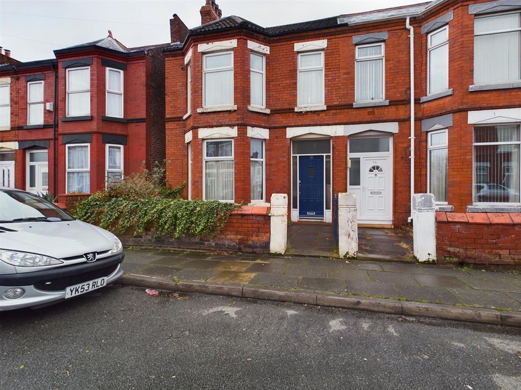 4 bed semidetached house for sale in Canterbury Road, Wallasey CH44, £