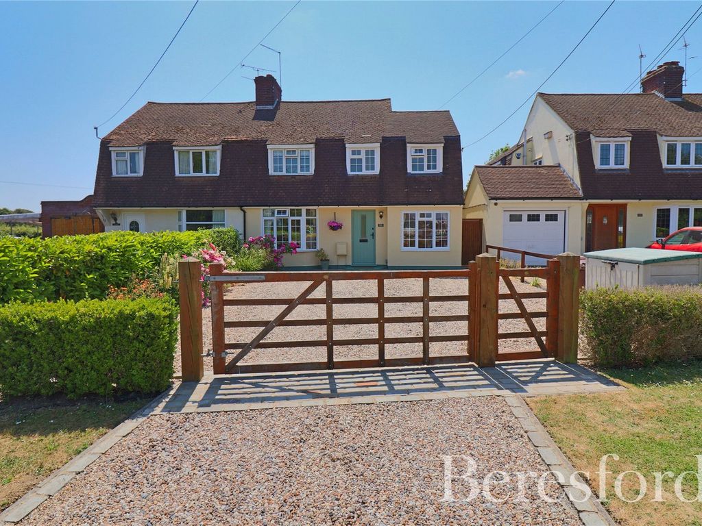 3 bed semidetached house for sale in Ongar Road, Writtle CM1 Zoopla