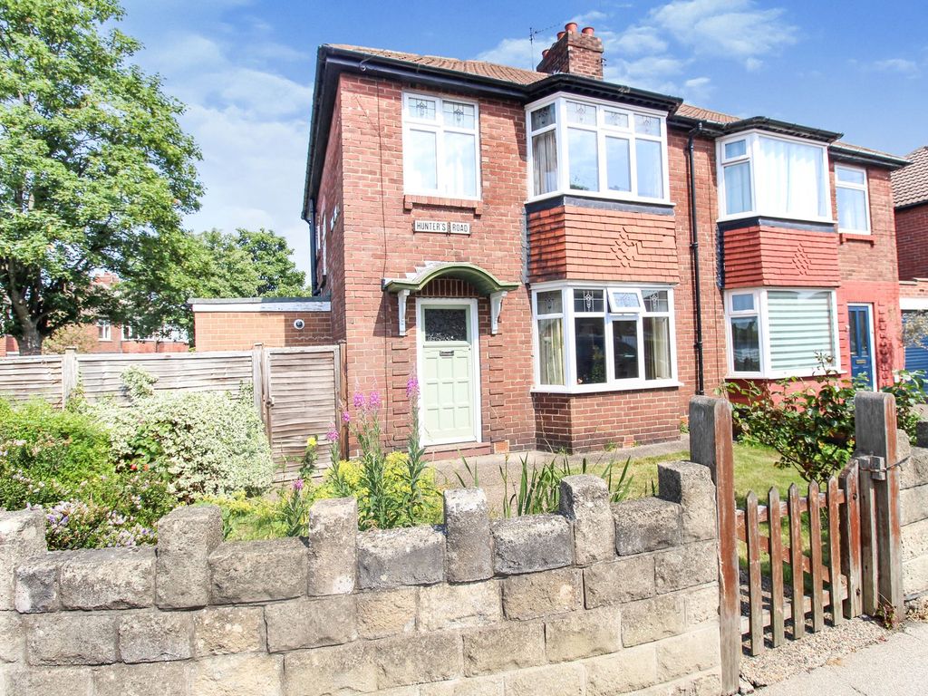 3 bed semidetached house for sale in Hunters Road, Gosforth, Newcastle