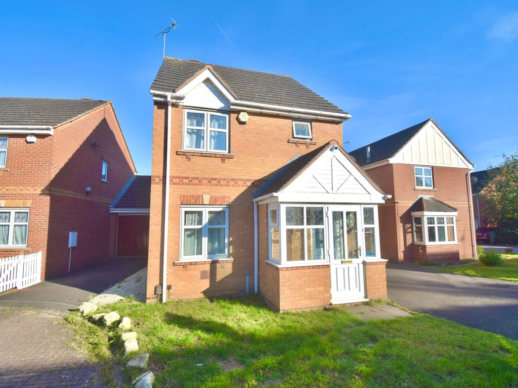3 bed detached house for sale in Gavin Close, Thorpe Astley, Leicester