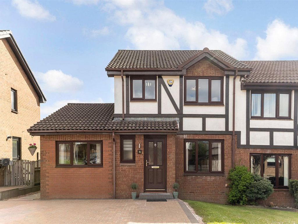 4 bed semidetached house for sale in Muirfield Road, Cumbernauld