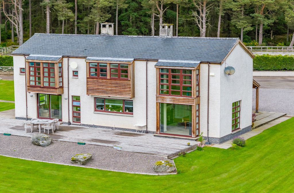 4 bed detached house for sale in West Knockbain Mains Farmhouse