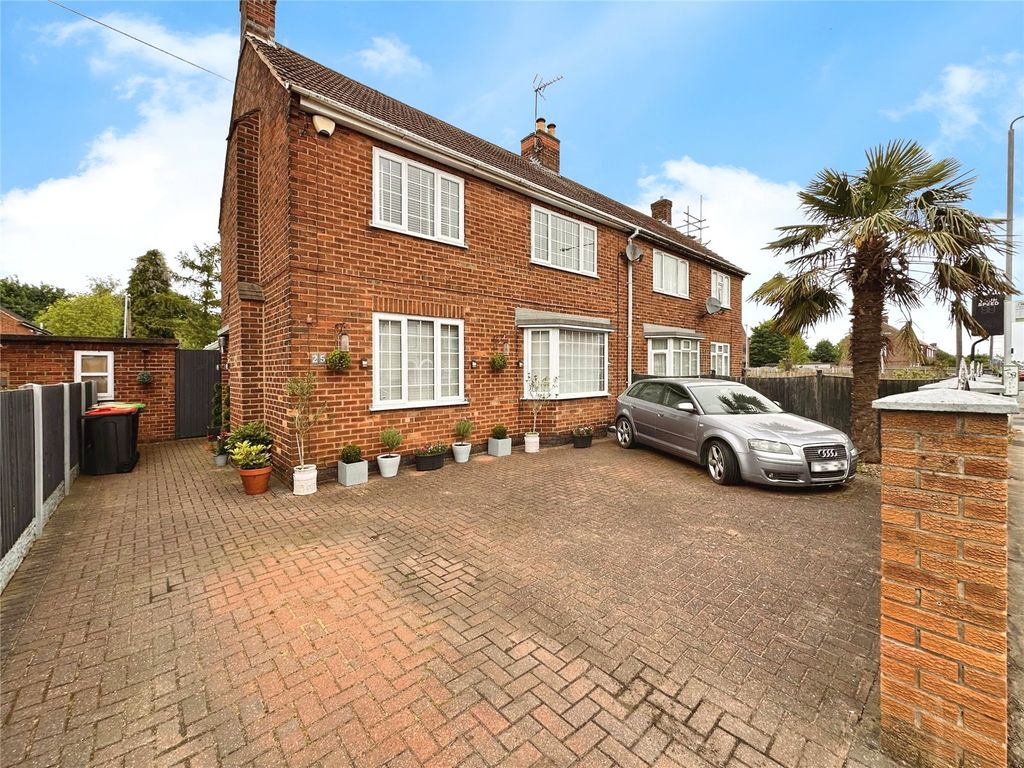 3 bed semidetached house for sale in Southwell Lane, KirkbyIn