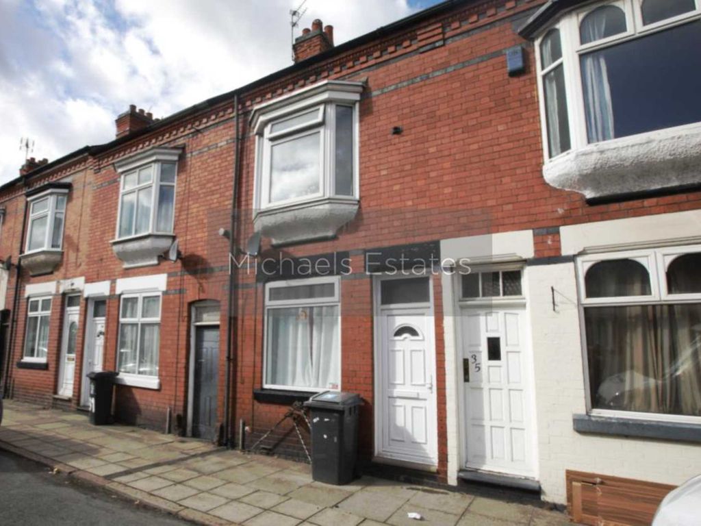 2 bed terraced house for sale in Dunster Street, Leicester LE3, £