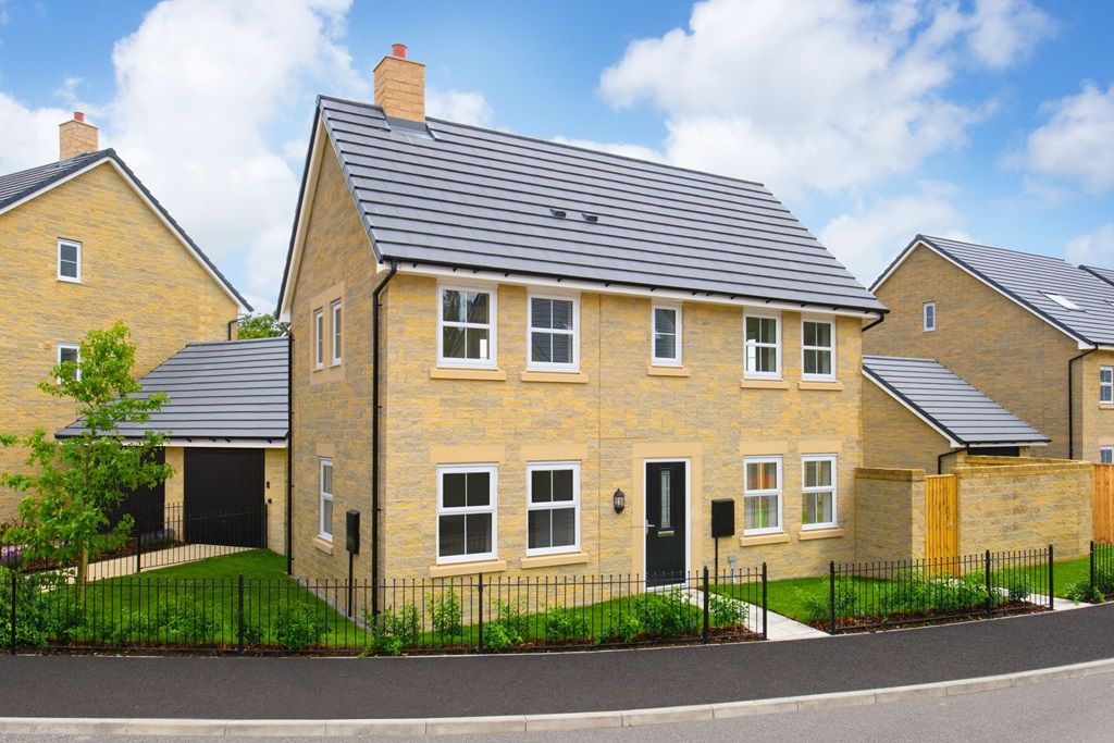 New home, 3 bed detached house for sale in "Ennerdale" at Burlow Road, Harpur Hill, Buxton SK17