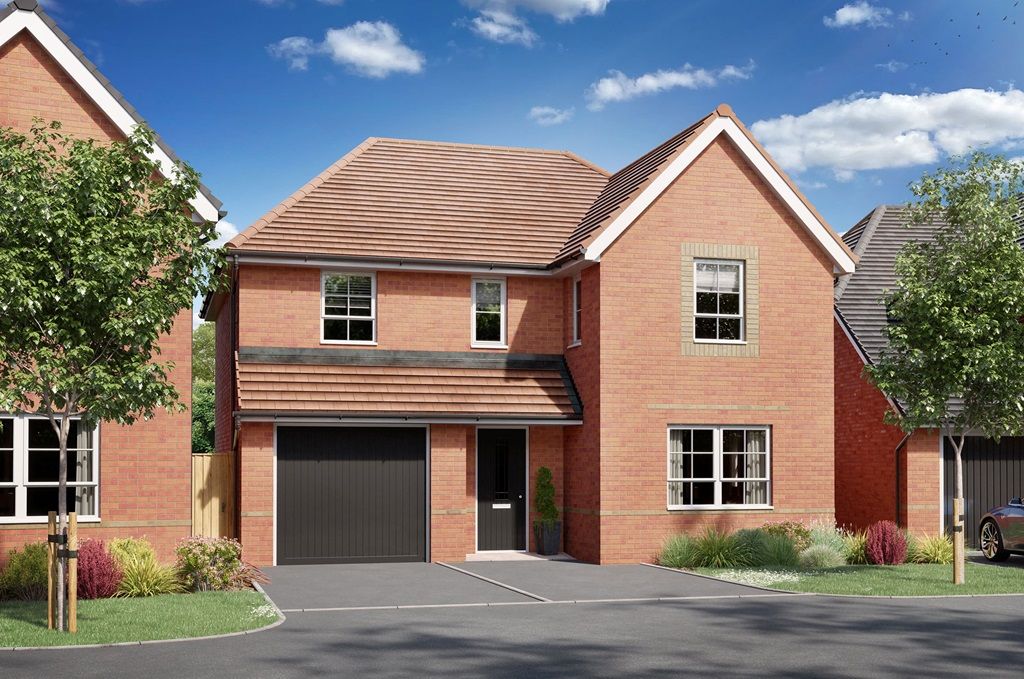 New home, 4 bed detached house for sale in "Hale" at Stone Road