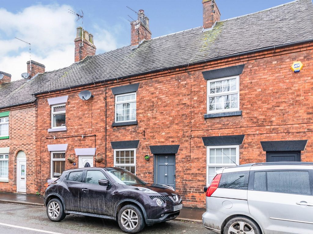 2 bed terraced house for sale in High Street, Rocester, Uttoxeter ST14