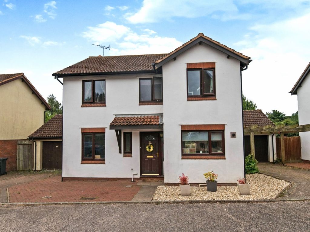 4 bed detached house for sale in Lark Rise, Newton Poppleford, Sidmouth