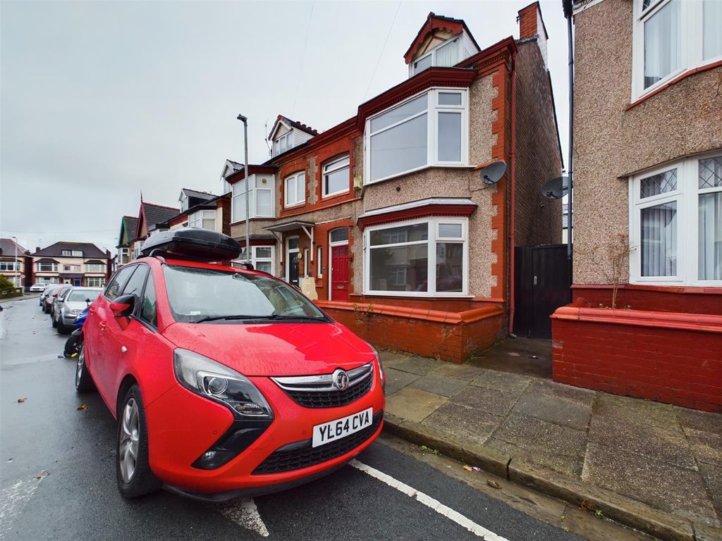 4 bed terraced house for sale in Turret Road, Wallasey CH45, £160,000
