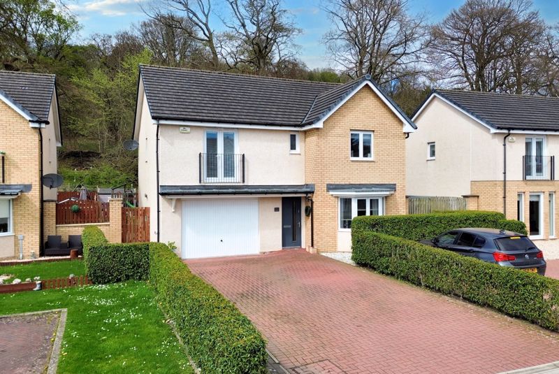 4 bed detached house for sale in Tamrawer Row, Kilsyth, Glasgow G65, £