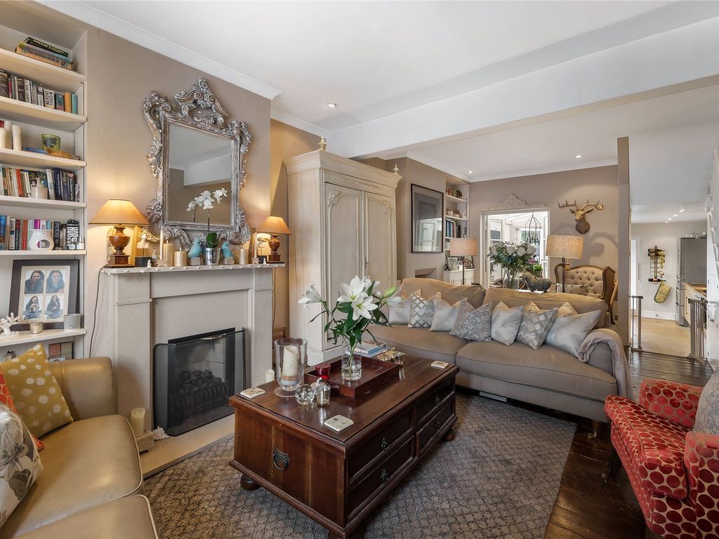 3 bed terraced house for sale in Abercrombie Street, London SW11, £