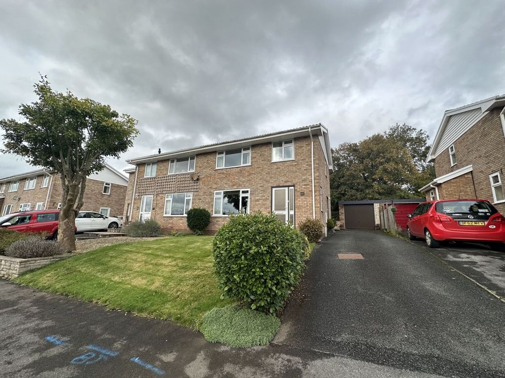 3 bed semidetached house for sale in Beech Grove, Brecon LD3, £280,000